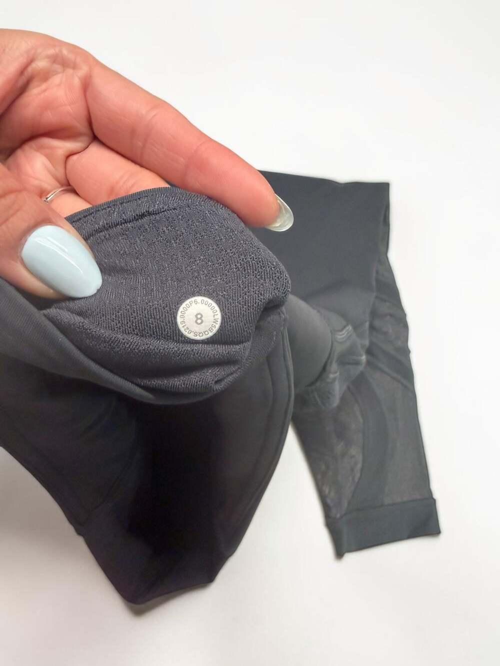 Lululemon Reveal Tight Digirender 25" Graphite Grey Mesh Lace Leggings - Picture 5 of 6
